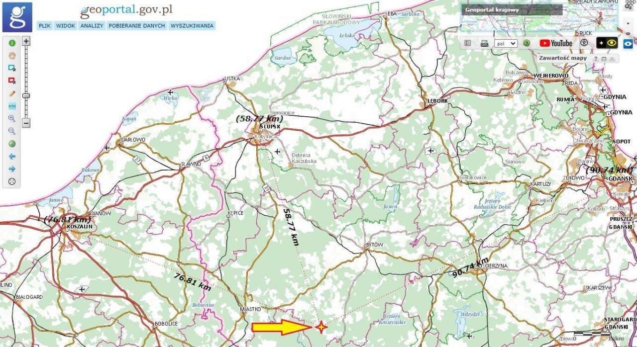 Działka budowlana Borowy Młyn, ul. Spacerowa. Zdjęcie 4