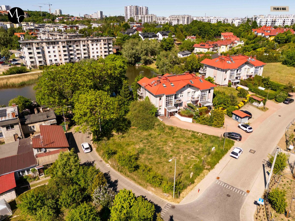 Działka budowlana Gdańsk Morena, ul. św. Huberta. Zdjęcie 3
