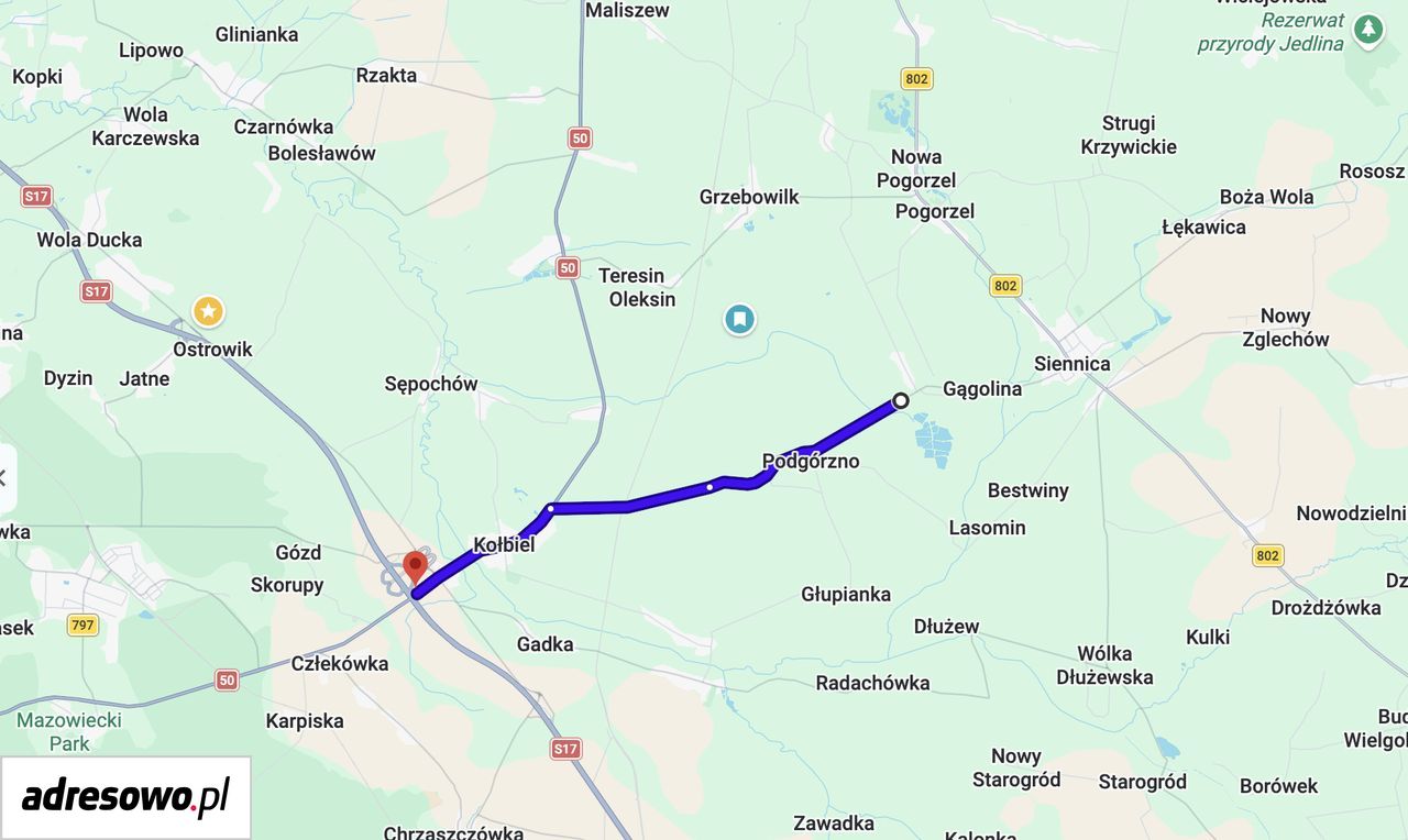 Działka inwestycyjna Zalesie. Zdjęcie 9