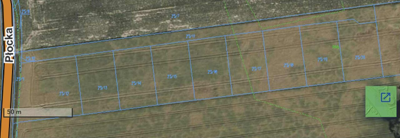 Działka budowlana Nowe Proboszczewice, ul. Płocka. Zdjęcie 2