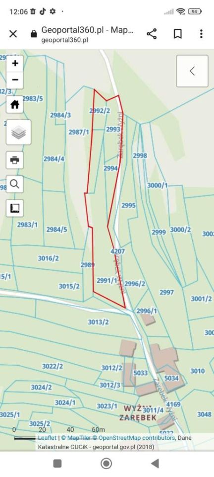 Działka rolno-budowlana Łopuszna. Zdjęcie 6