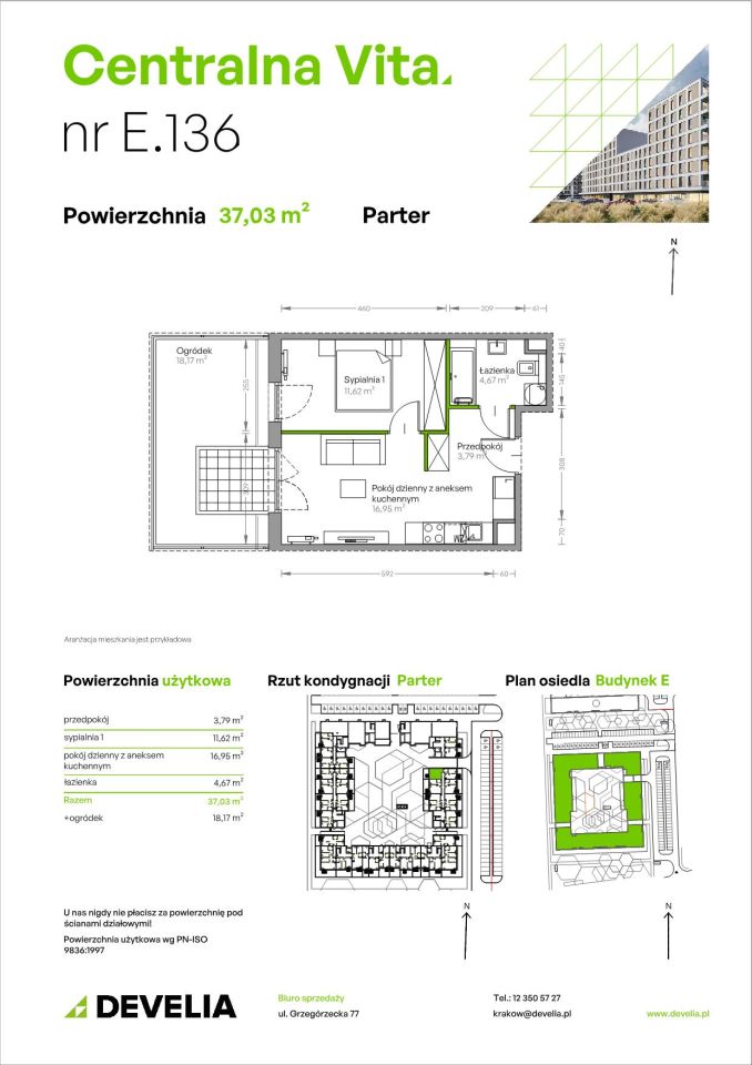 Mieszkanie 2-pokojowe Kraków Czyżyny, ul. Romana Ciesielskiego. Zdjęcie 14