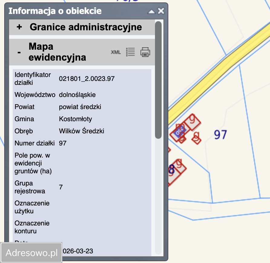Działka siedliskowa Wilków Średzki Wnorów. Zdjęcie 2