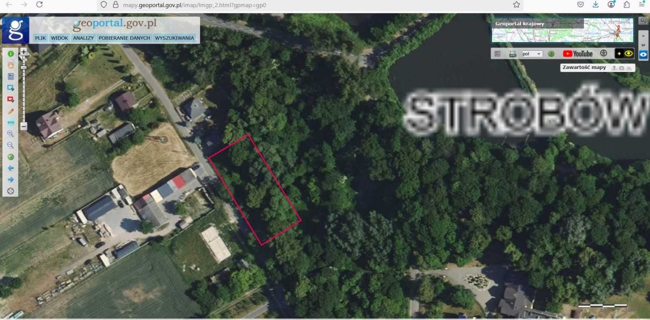 Działka rolno-budowlana Strobów. Zdjęcie 6