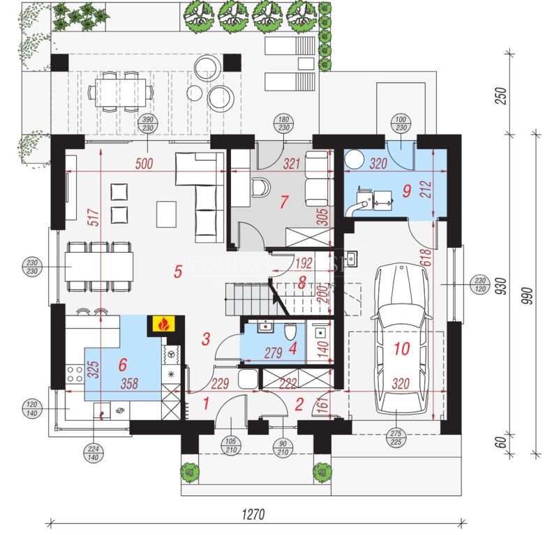 dom wolnostojący, 5 pokoi Nysa. Zdjęcie 5