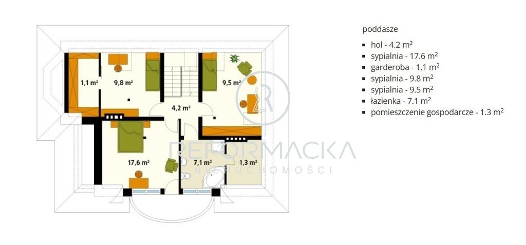 dom wolnostojący, 5 pokoi Rakszawa Pod Brzózą. Zdjęcie 14