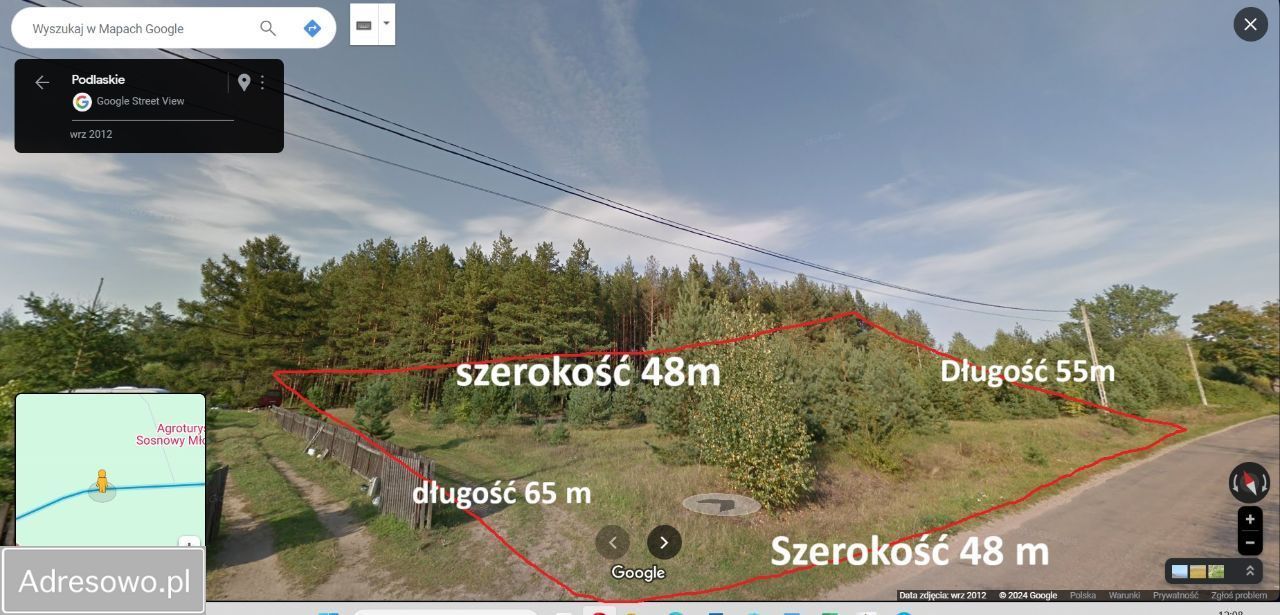 Działka budowlana Gorczyca. Zdjęcie 3