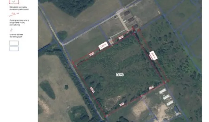 Działka rolna Leleszki