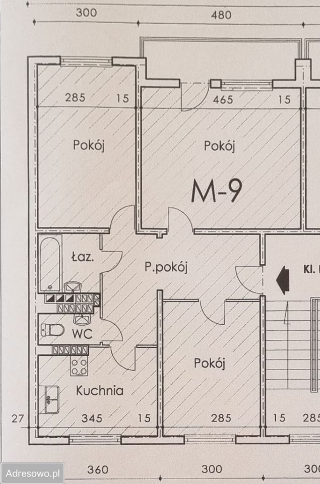 Mieszkanie 3-pokojowe Pionki, ul. Leśna. Zdjęcie 5