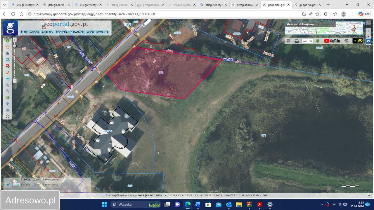 Działka budowlana Kiekrz, ul. Czysta. Zdjęcie 2