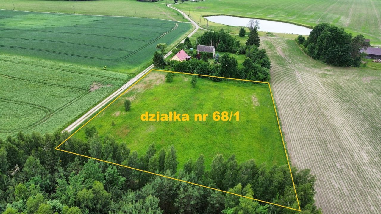 Działka budowlana Krzywa Wieś. Zdjęcie 4