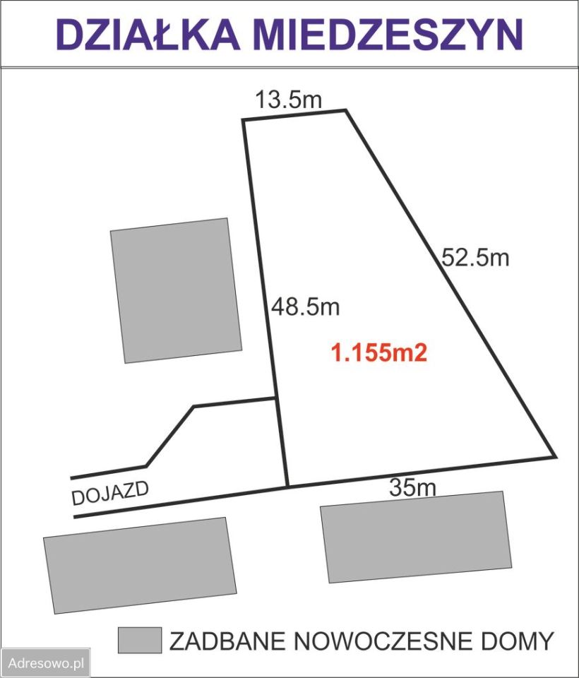Działka budowlana Warszawa Miedzeszyn, ul. Mozaikowa. Zdjęcie 3