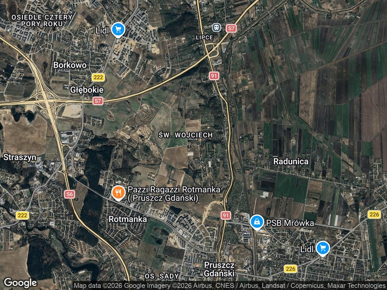 Działka budowlana Gdańsk Święty Wojciech, ul. Stroma. Zdjęcie 1