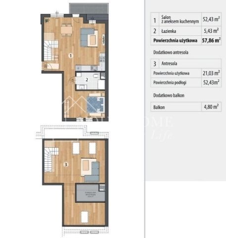 Mieszkanie 3-pokojowe Smolec. Zdjęcie 6