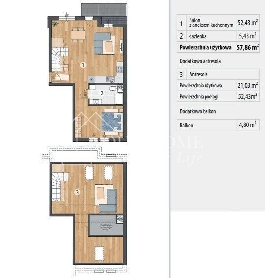 Mieszkanie 3-pokojowe Smolec. Zdjęcie 6