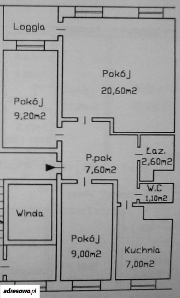 Mieszkanie 3-pokojowe Wrocław Różanka, ul. Chorwacka. Zdjęcie 14