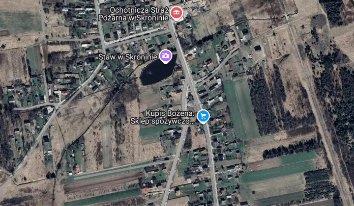 Działka rolna Skronina