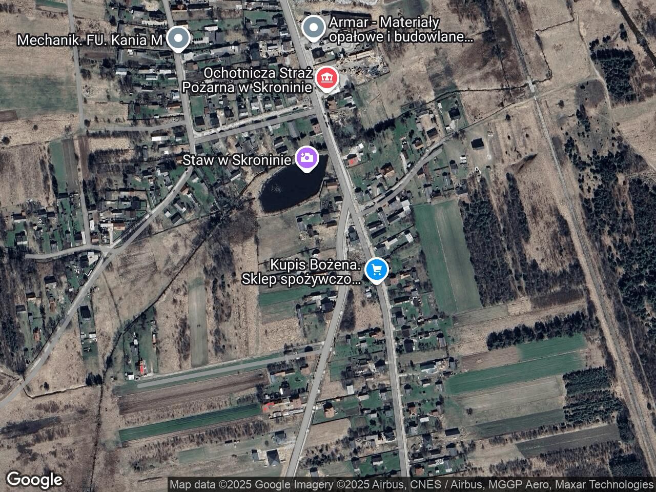 Działka rolna Skronina