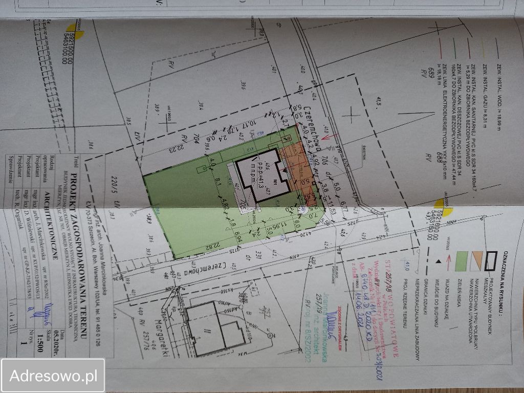 Działka budowlana Mierzyn. Zdjęcie 2