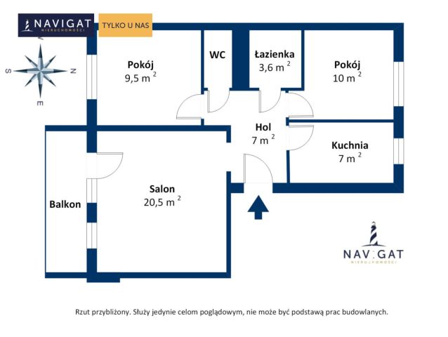 Mieszkanie 3-pokojowe Gdańsk Jasień, ul. Rycerza Blizbora. Zdjęcie 20