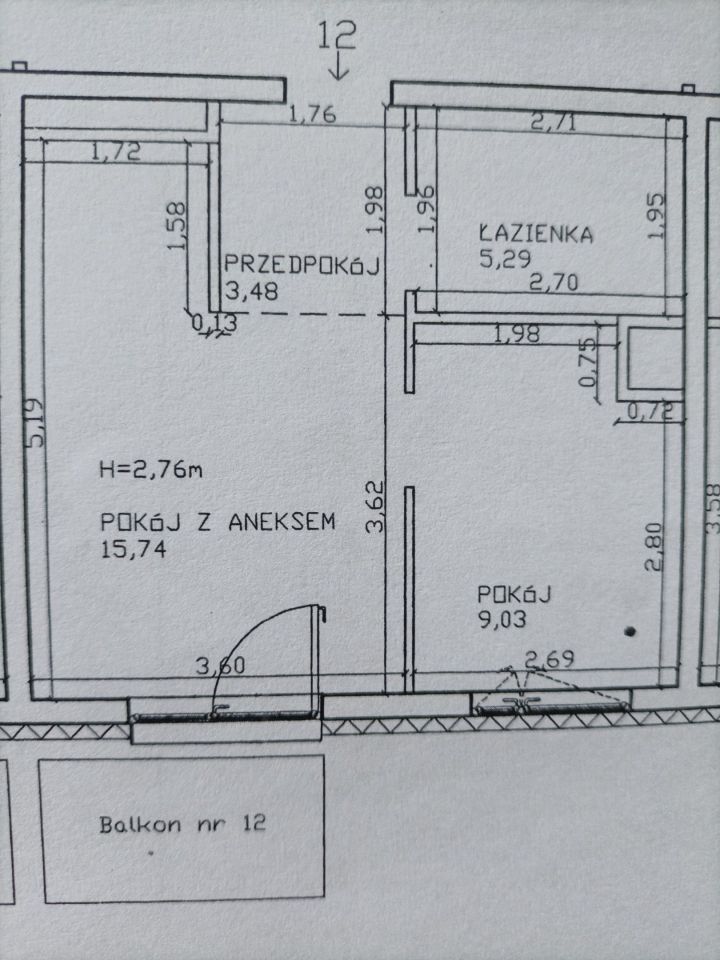 Mieszkanie 2-pokojowe Gdańsk Chełm, ul. Antoniego Suchanka. Zdjęcie 12