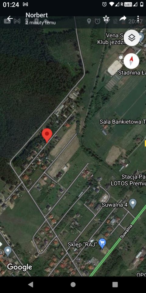 Działka budowlana Łajski, ul. Przylesie. Zdjęcie 1