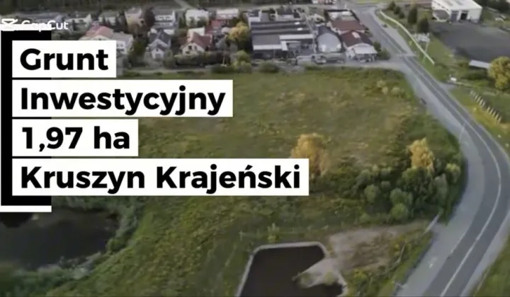 Działka inwestycyjna Kruszyn Krajeński
