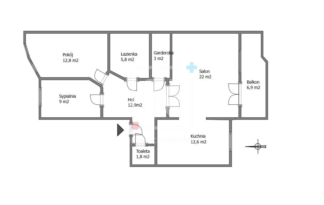 Mieszkanie 3-pokojowe Warszawa Bielany, ul. Przy Agorze. Zdjęcie 13