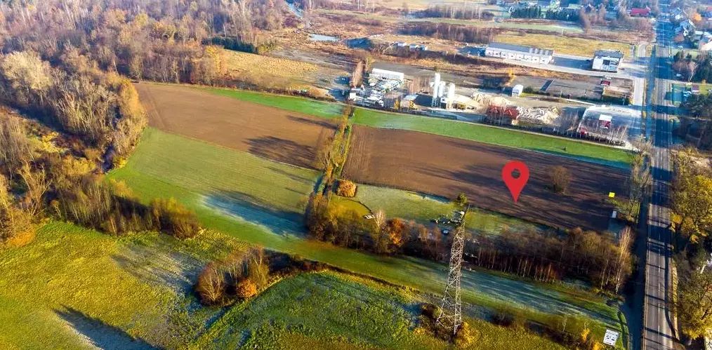 Działka rolno-budowlana Krzywaczka Brzezina. Zdjęcie 2