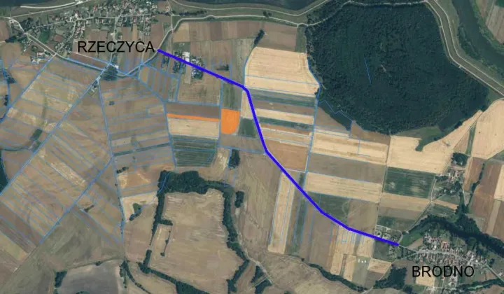 Działka rolna Rzeczyca