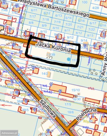 Działka budowlana Częstochowa Kiedrzyn, ul. Kuronia. Zdjęcie 1