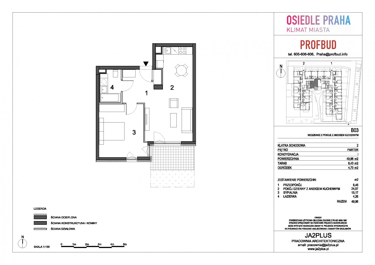 Mieszkanie 2-pokojowe Warszawa Praga-Południe, ul. Wojciecha Chrzanowskiego. Zdjęcie 4