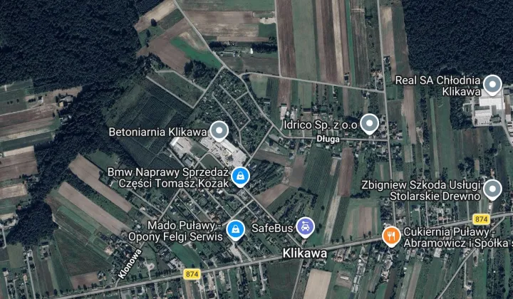 Działka rod Klikawa, ul. Ogrodowa