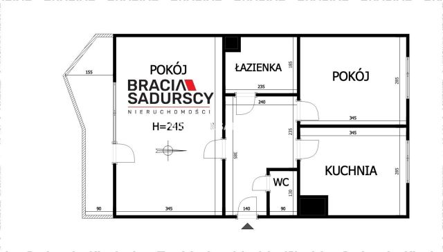 Mieszkanie 2-pokojowe Kraków Dębniki, ul. Wacława Lipińskiego. Zdjęcie 20