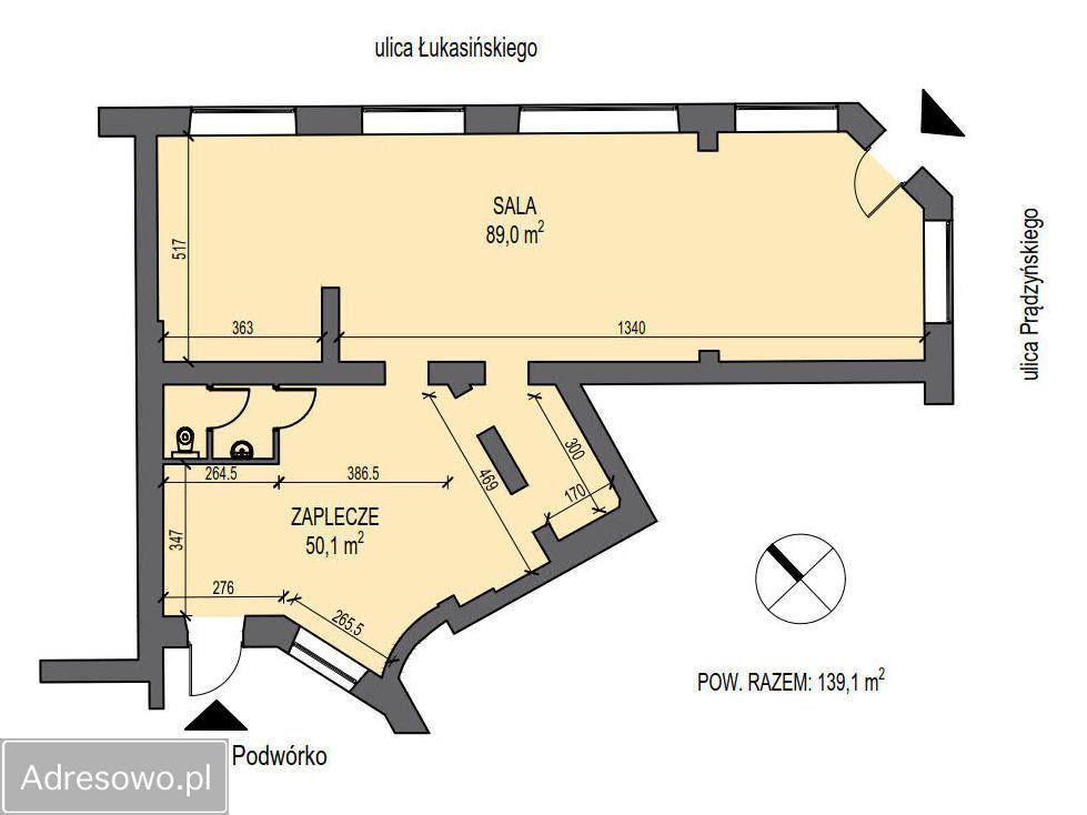 Lokal Wrocław Krzyki, ul. gen. Ignacego Prądzyńskiego. Zdjęcie 9