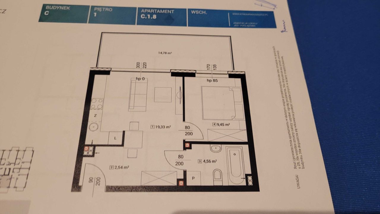 Mieszkanie 2-pokojowe Łódź Radogoszcz, ul. Świtezianki. Zdjęcie 8
