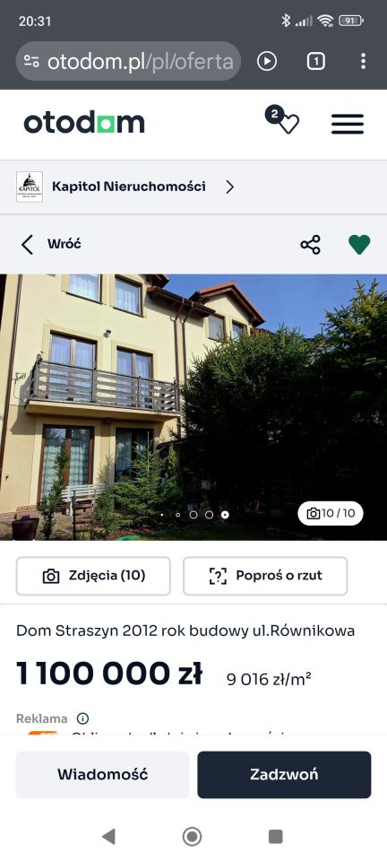 bliźniak, 4 pokoje Straszyn, Rownikowa. Zdjęcie 1