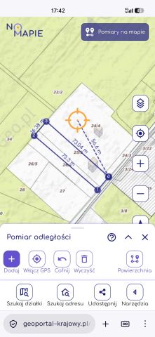 Działka inwestycyjna Warszawa Mokotów, ul. Kaloryczna. Zdjęcie 1