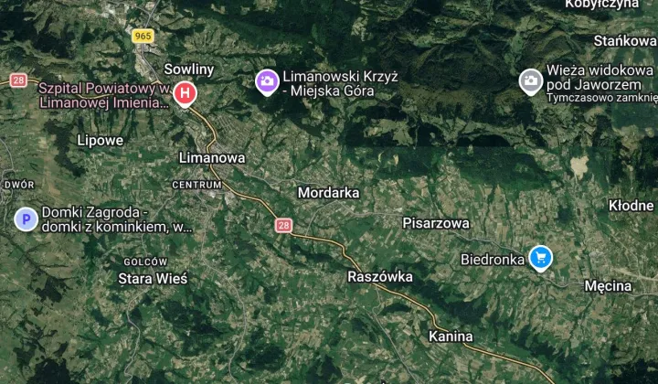 Działka rolno-budowlana Mordarka