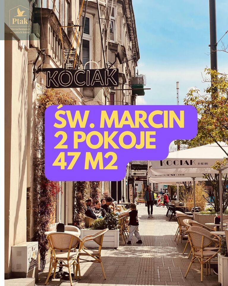 Mieszkanie 2-pokojowe Poznań Centrum, ul. św. Marcin. Zdjęcie 1