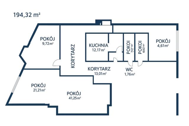 Mieszkanie 7-pokojowe Łódź Śródmieście, ul. Andrzeja Struga. Zdjęcie 7