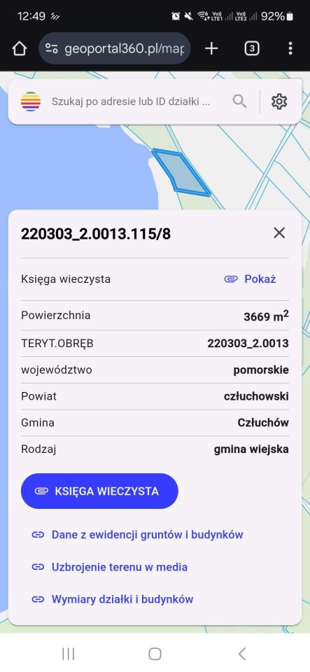 Działka rolna Krępsk. Zdjęcie 2