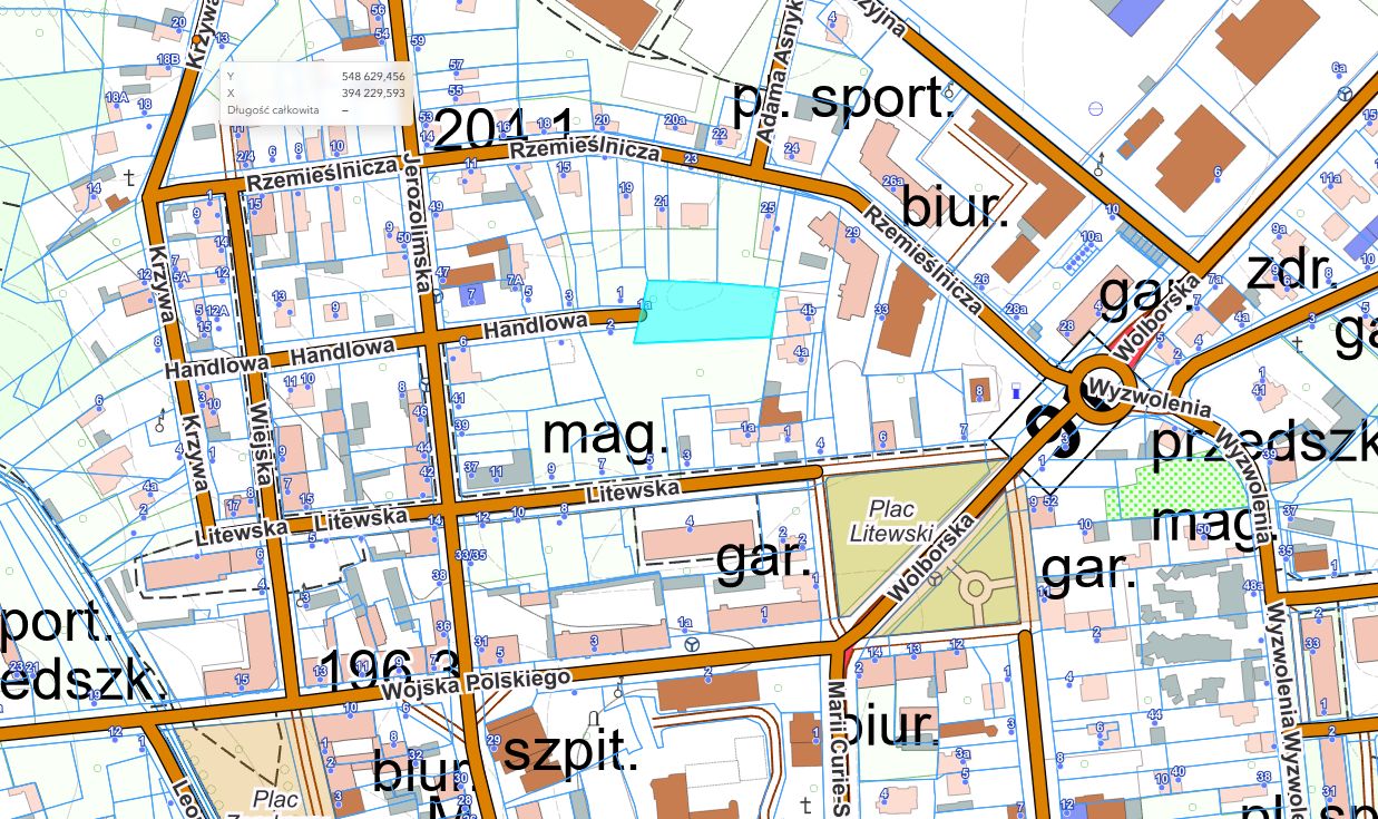 Działka inwestycyjna Piotrków Trybunalski, ul. Handlowa. Zdjęcie 6
