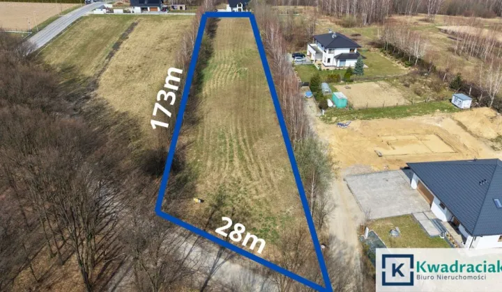 Działka inwestycyjna Malawa