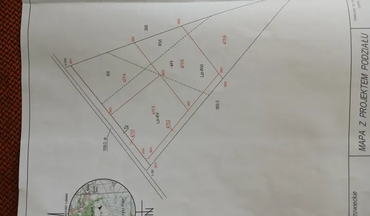 Działka budowlana Chinów Nowy Chinów