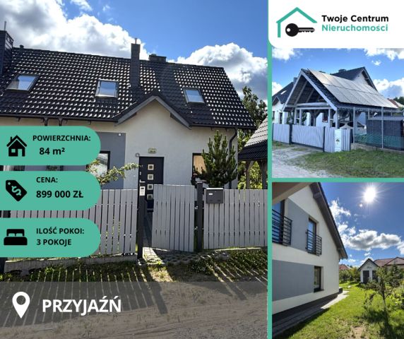 bliźniak, 3 pokoje Przyjaźń, ul. Przytulna. Zdjęcie 1