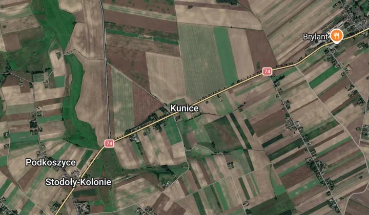 Działka rolna Kunice