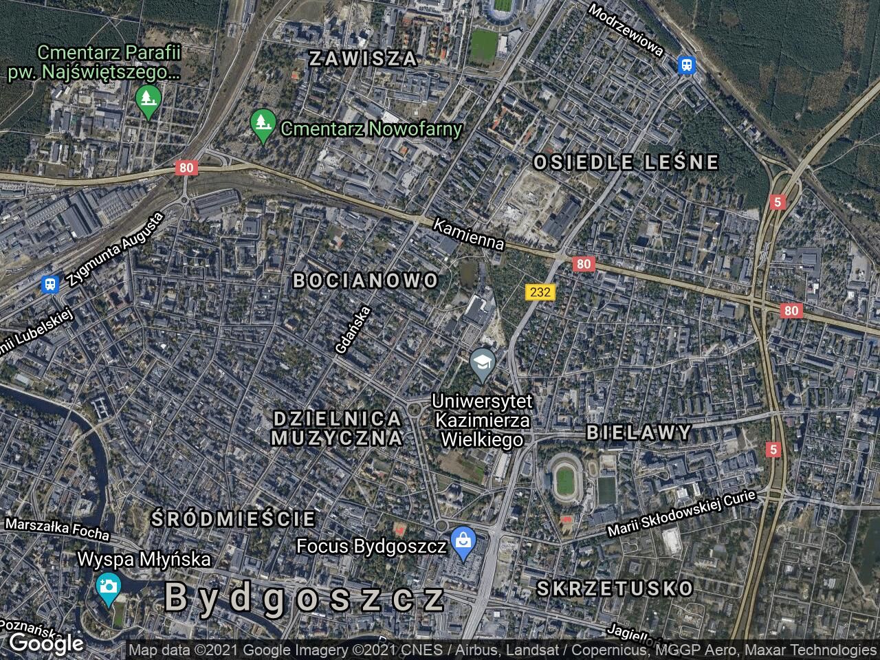 Mieszkanie 2-pokojowe Bydgoszcz Śródmieście, ul. Ignacego Paderewskiego. Zdjęcie 1