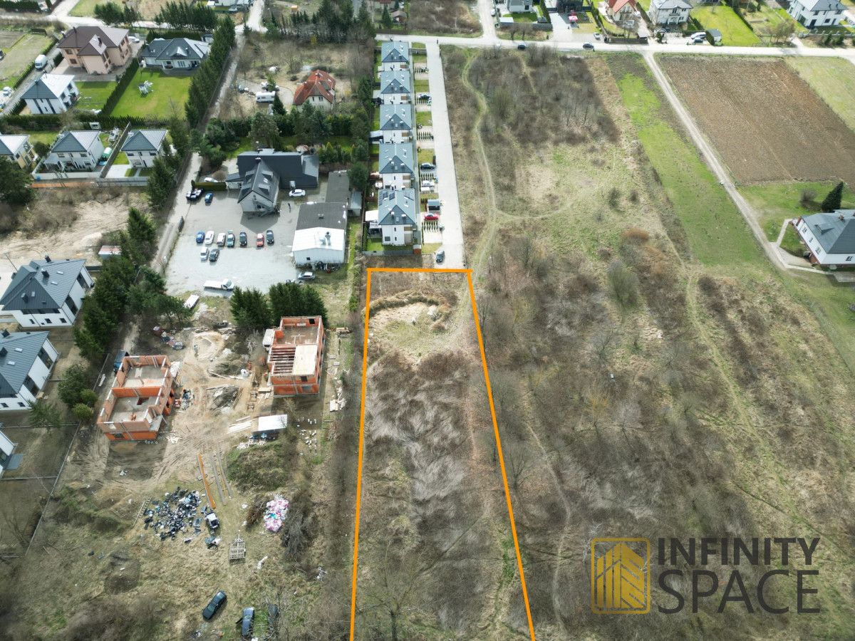 Działka inwestycyjna Łomianki Dolne, ul. Kościelna Droga