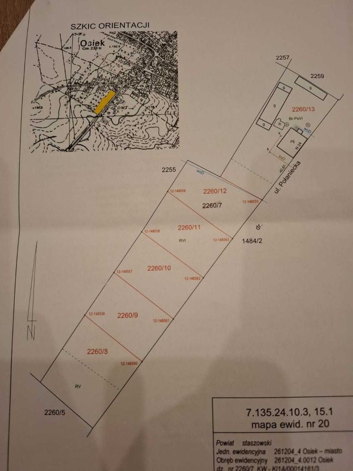 Działka budowlana Osiek. Zdjęcie 5